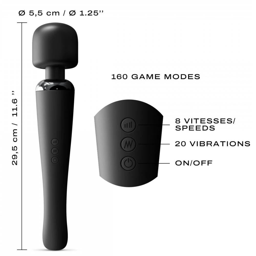 Dorcel Megawand Ultra Güçlü Şarjlı Masaj Wand Vibratör
