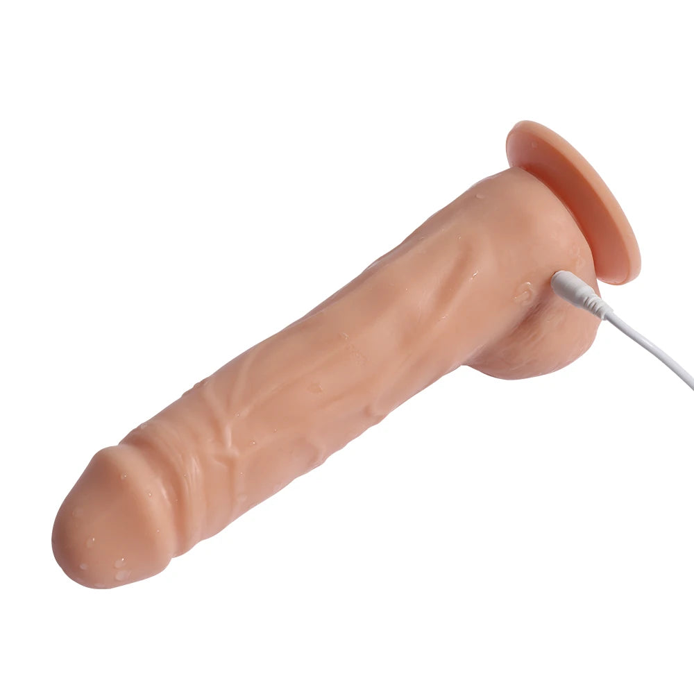 Shequ Big Detective 19 Cm Dönebilen Realistik Penis