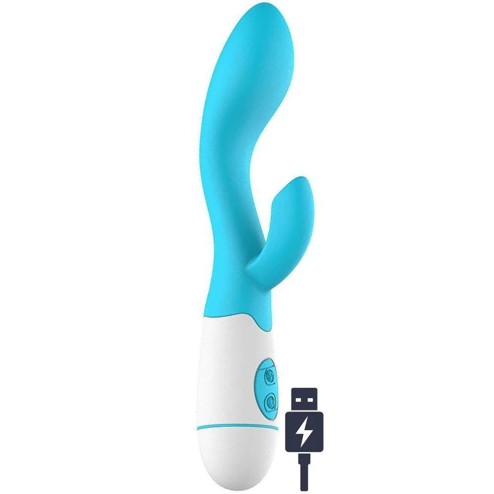 Frowzer Mix Vibe Curve 30 Modlu Şarjlı Rabbit Vibratör-Blue