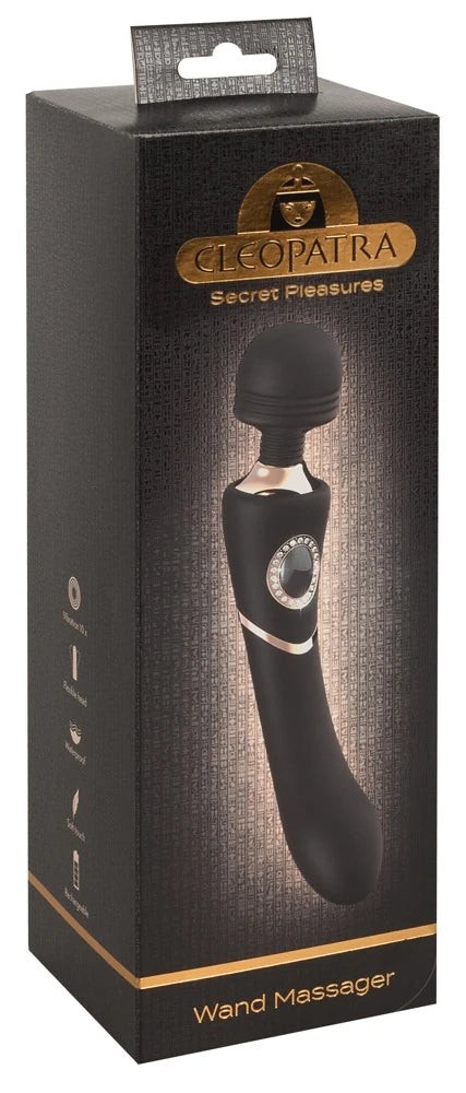Cleopatra Secret Pleasures 10 Modlu Şarjlı Wand Masaj Aleti
