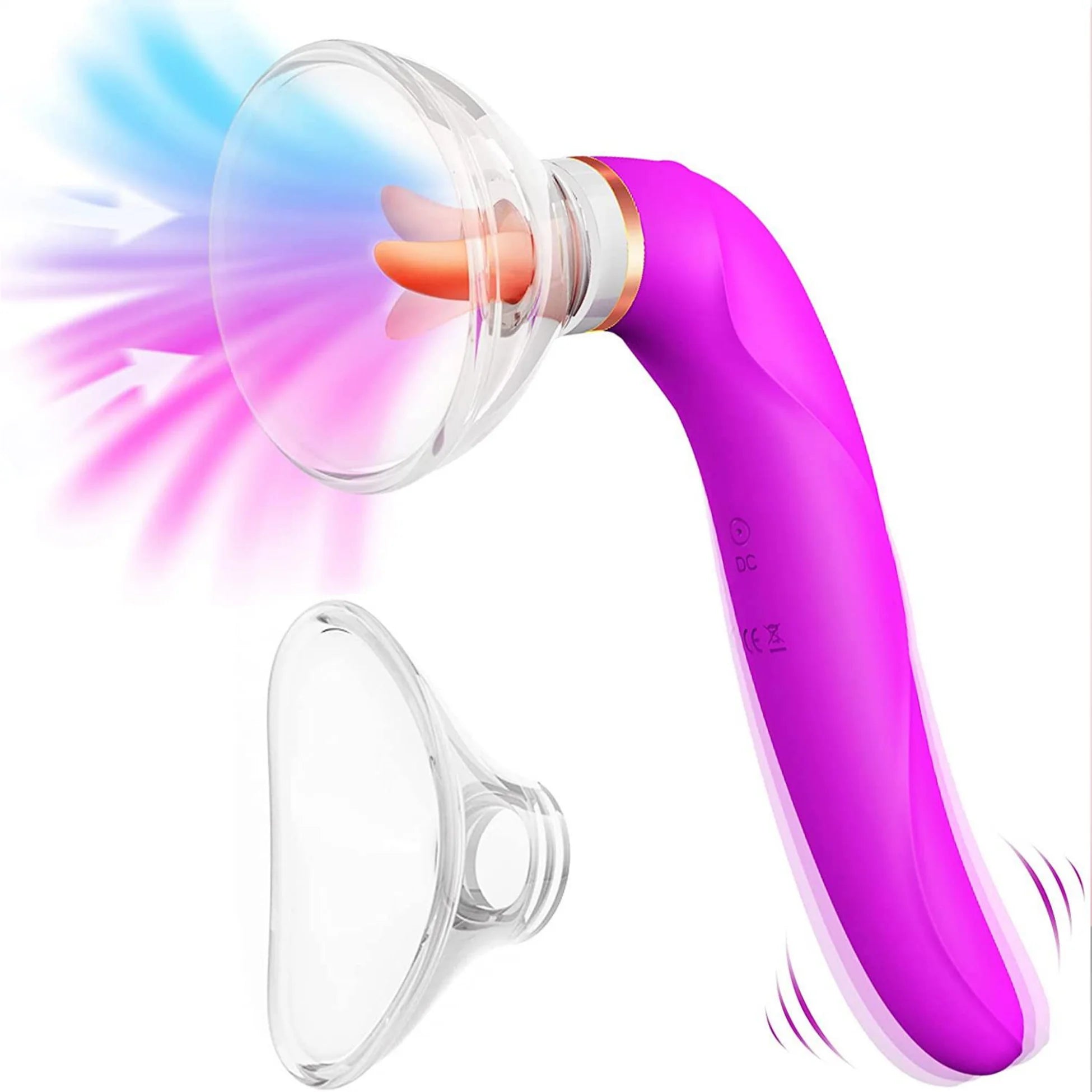 Frowzer The Vibe Sucker Licker G-Spot Çift Yönlü G-Spot Dil Vibratör