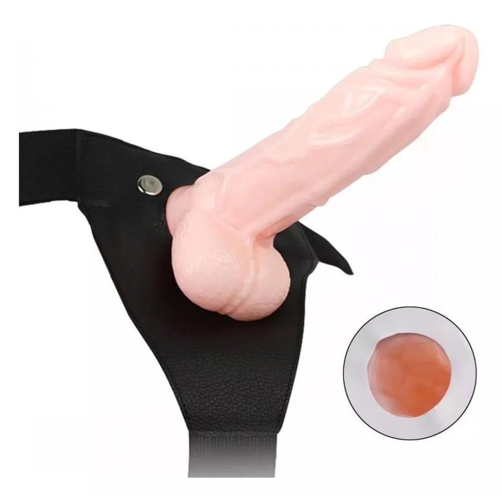 Frowzer Titreşimli İçi Boş Kemerli Strap-On Penis 20 Cm