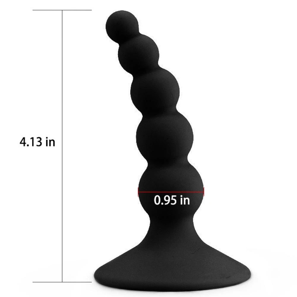 Lovetoy Lure Me Silikon Boğumlu 10 Cm Anal Plug