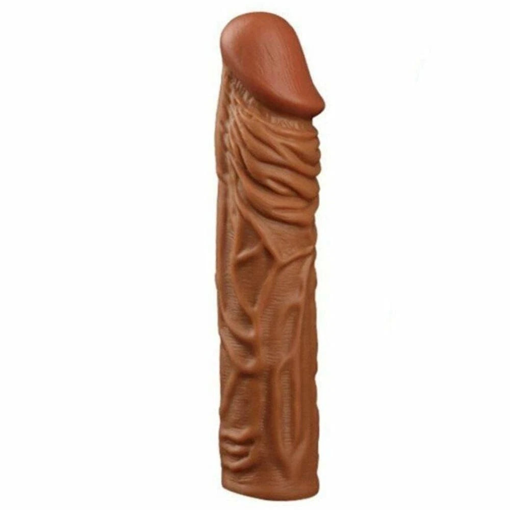 Frowzer Yumuşak Et Dokulu 19 Cm Melez Penis Kılıfı