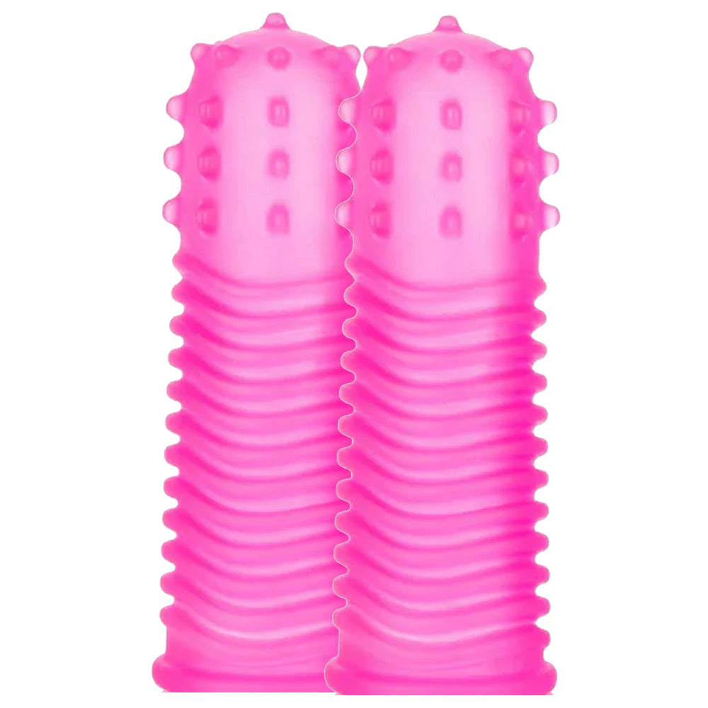 Calexotics Intimate Play Finger Tingler Parmak Kılıfı-Pink