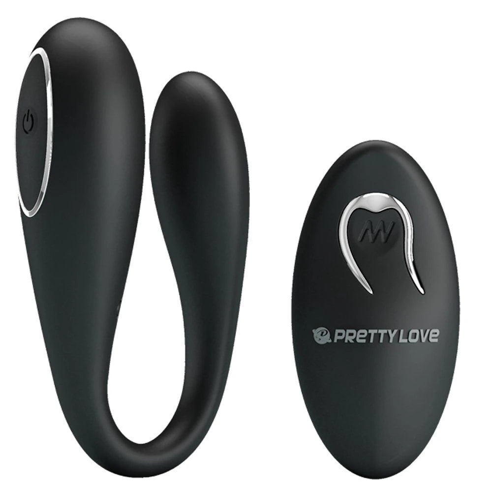 Pretty Love Algernon 12 Modlu Partner Vibratör-Black