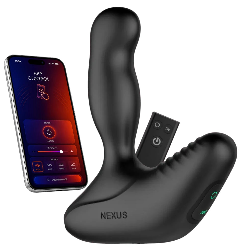 Nexus Revo Stealth Telefon Kontrollü ve Uzaktan Kumandalı Anal Vibratör