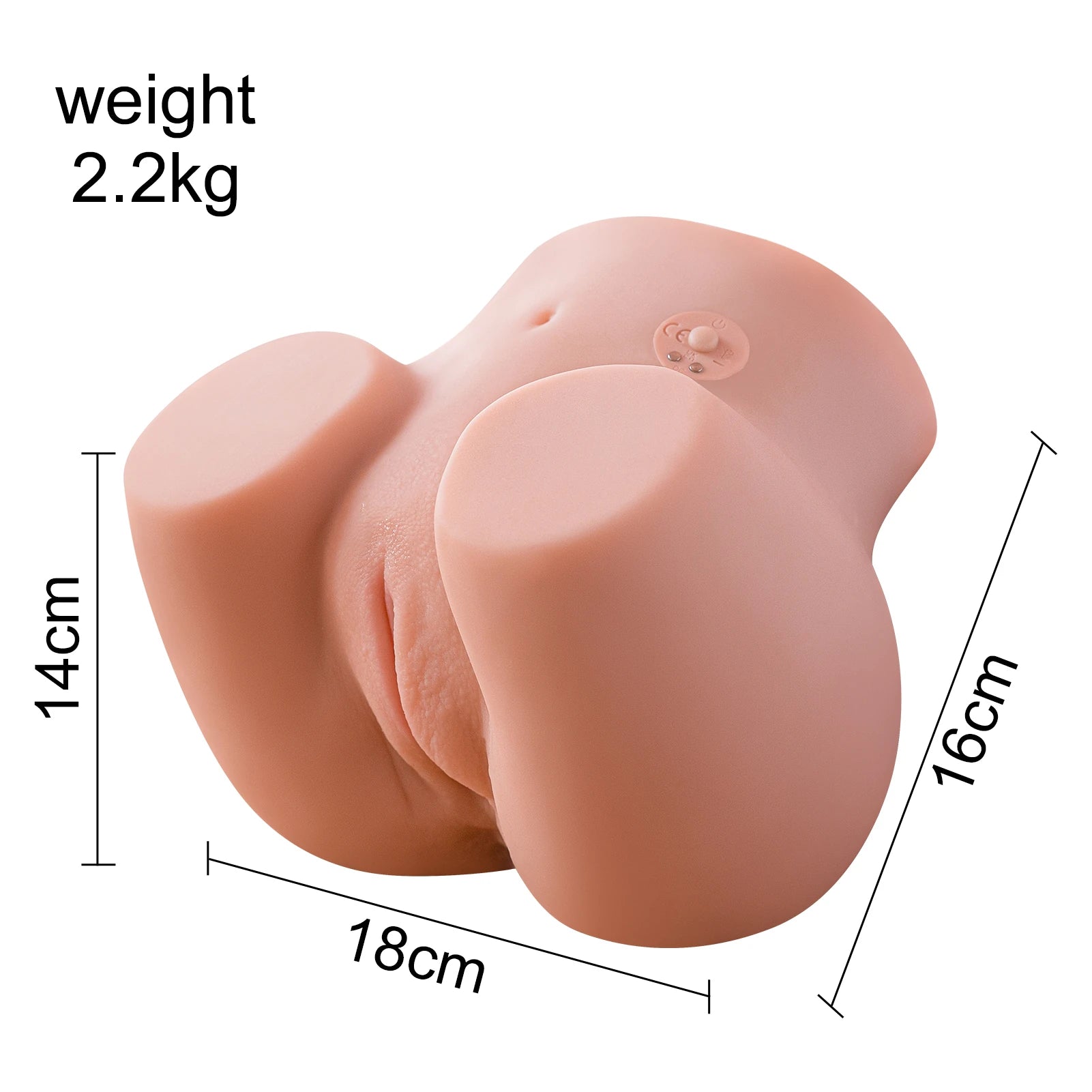 Shequ Connie Vibrating Masturbator Realistik Kalça SQ-MAV50064