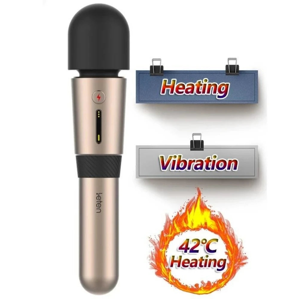 Leten Lighting 3 Professional Massager Ultra Güçlü Masaj Wand Vibratör