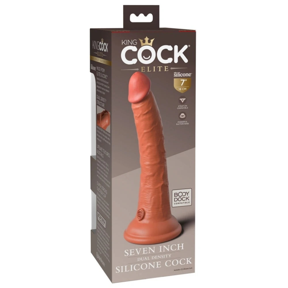 Pipedream King Cock Elite 17 Cm Dual Density Silicone Cock Realistik Penis
