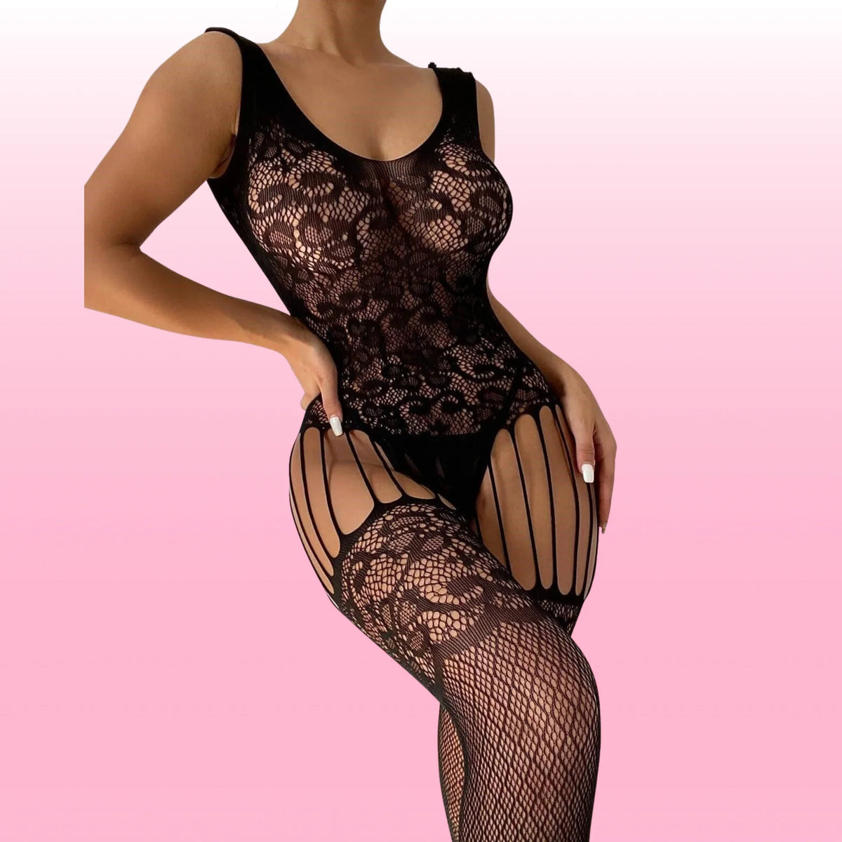 Frowzer She Fantasy Wear Seksi Vücut Çorabı