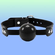 Frowzer Fetish Fantasy Series Master Blix Ball Gag Deri Ağız Topu-Siyah
