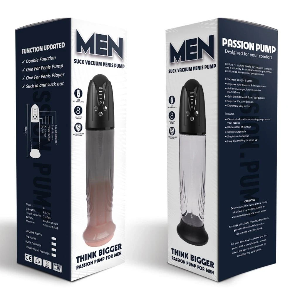 Frowzer Canwin Think Bigger Suck Vacuum Otomatik Penis Pompası