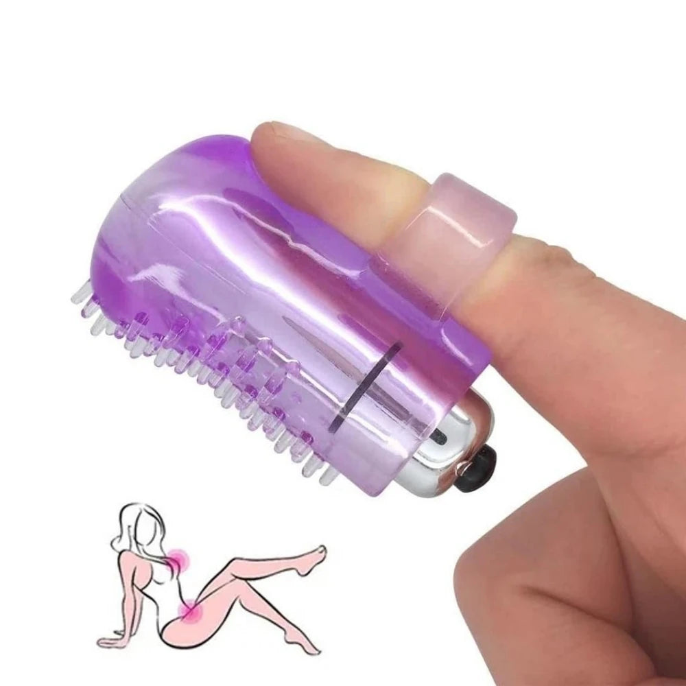 Frowzer Finger Vibe Silicone Tırtıklı Parmak Vibratör