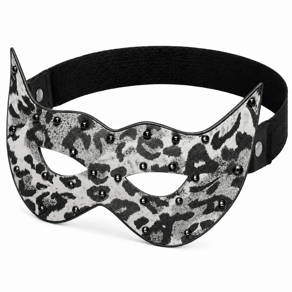 Frowzer Fetish Fantasy Series Open Eye Mask Kapalı Göz Maskesi – Leopar
