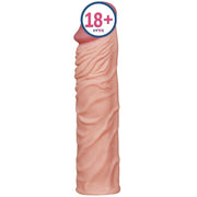 Lovetoy Pleasure X-Tender 5 cm Dolgulu Realistik Penis Kılıfı
