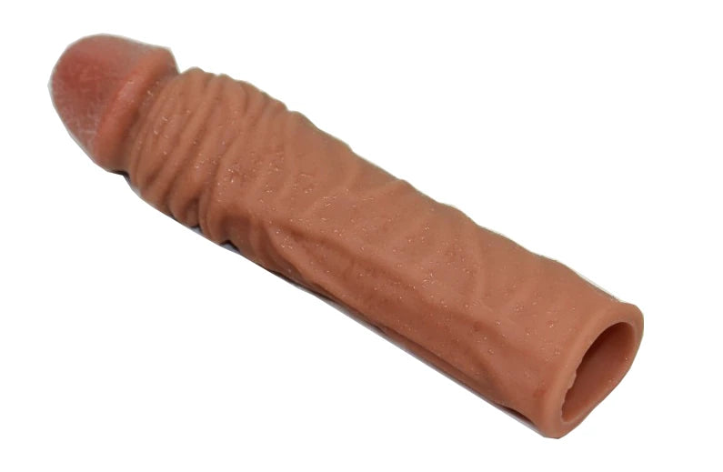 Frowzer Yumuşak Et Dokulu 19 Cm Melez Penis Kılıfı