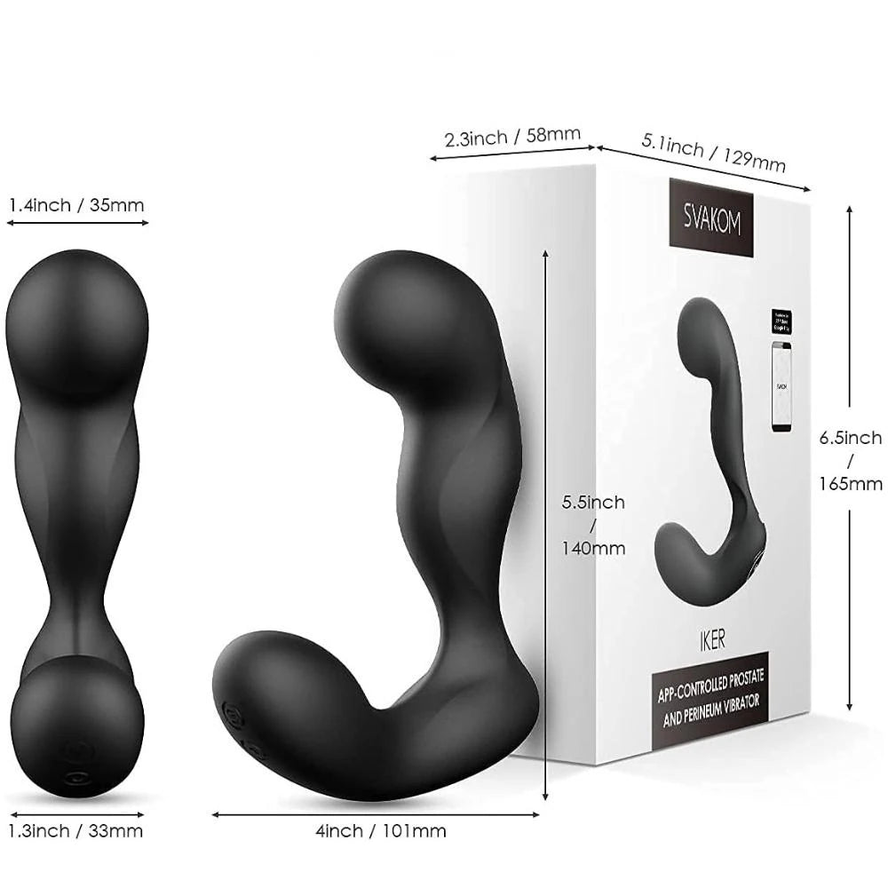 Svakom Iker Neo Interactive Pulsating Prostat ve Perine Vibratör