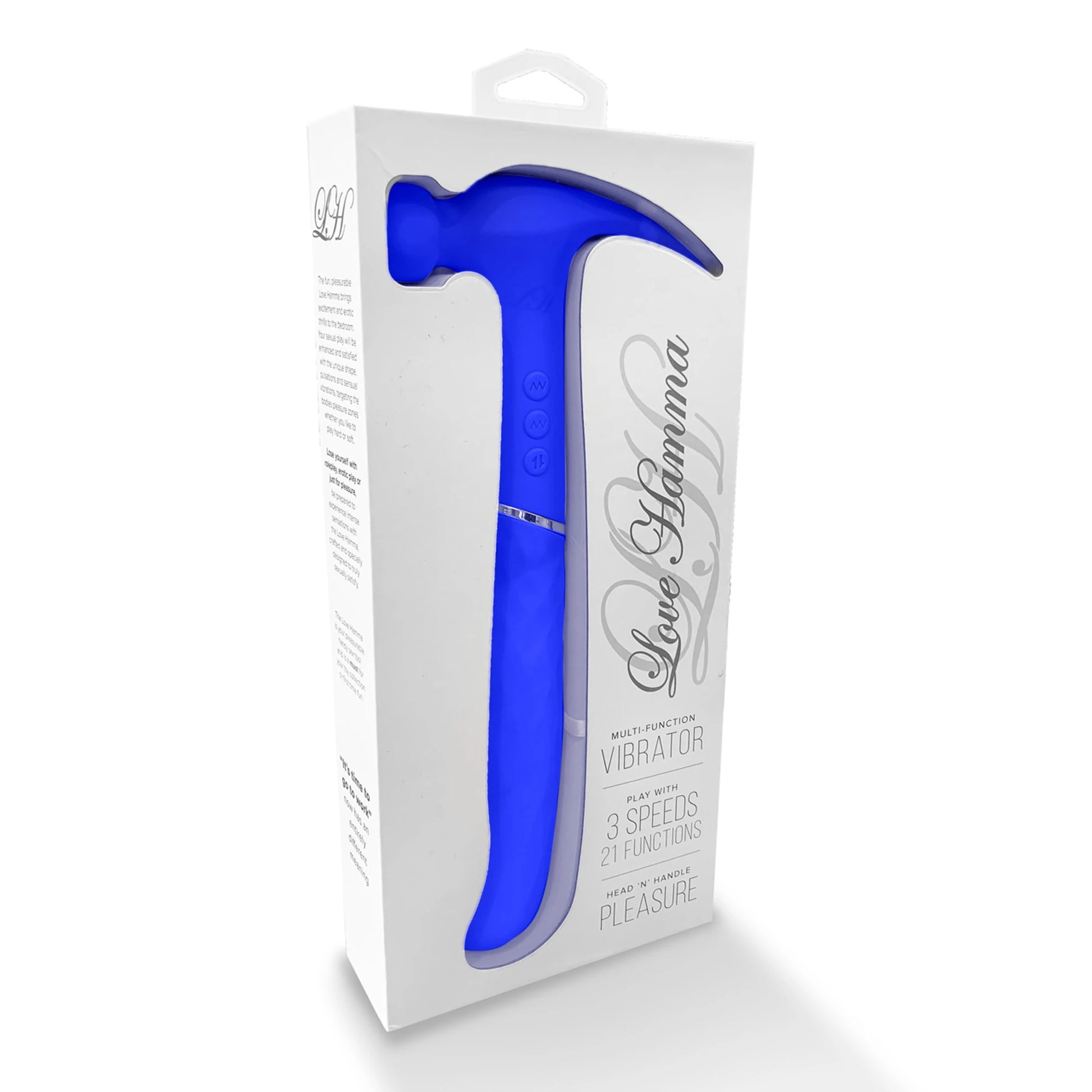 Frowzer Hammer Love Blue Ultra Güçlü Çekiç Vibratör