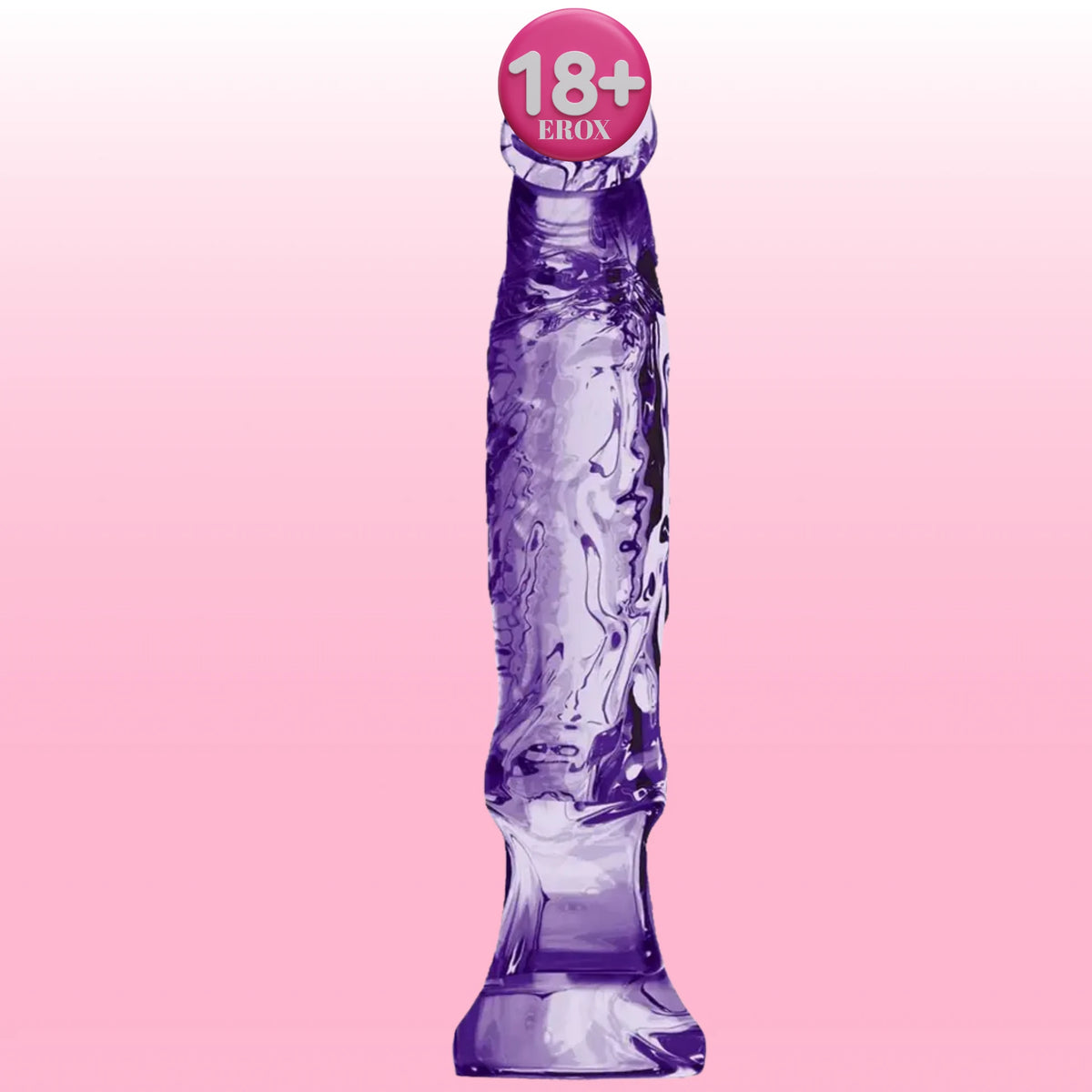 ToyJoy Anal Starter Dick Mor Vajinal ve Anal Jel Doku Penis 16 Cm.