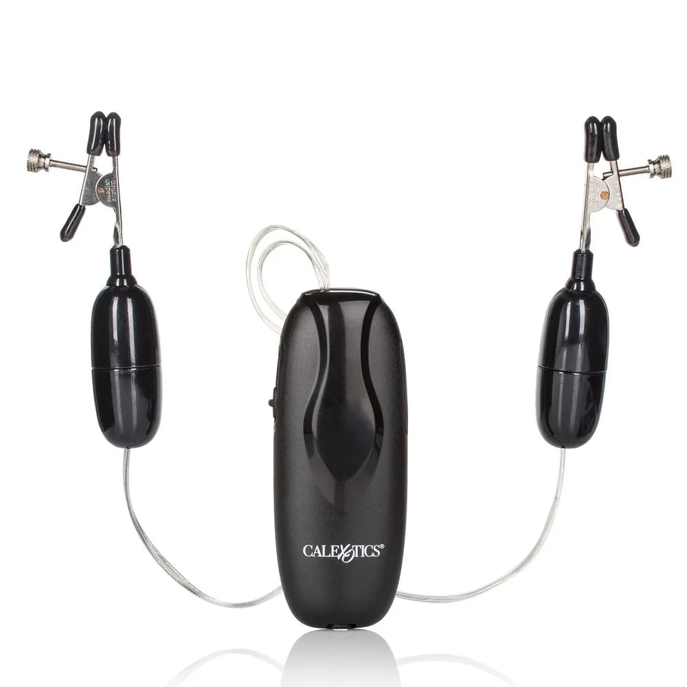 Calexotics Vibrating Nipple Clamps Titreşimli Göğüs Ucu Vibratörü