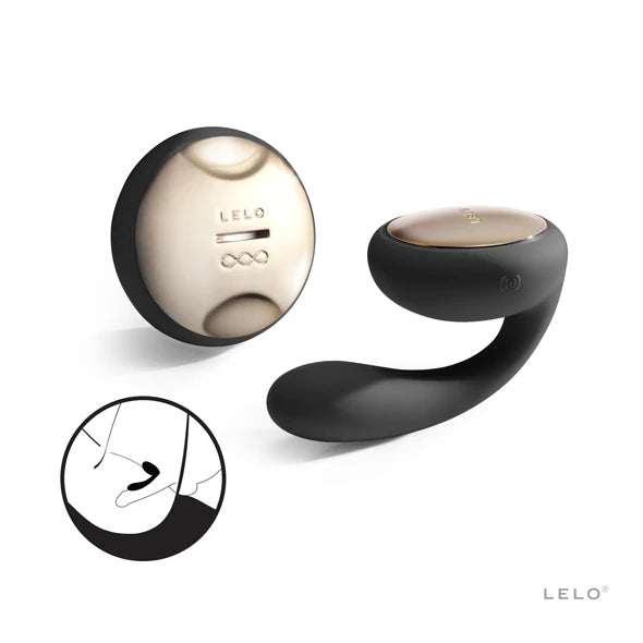 Lelo İda Black Uzaktan Kumandalı Hareketli Lüks Vibratör
