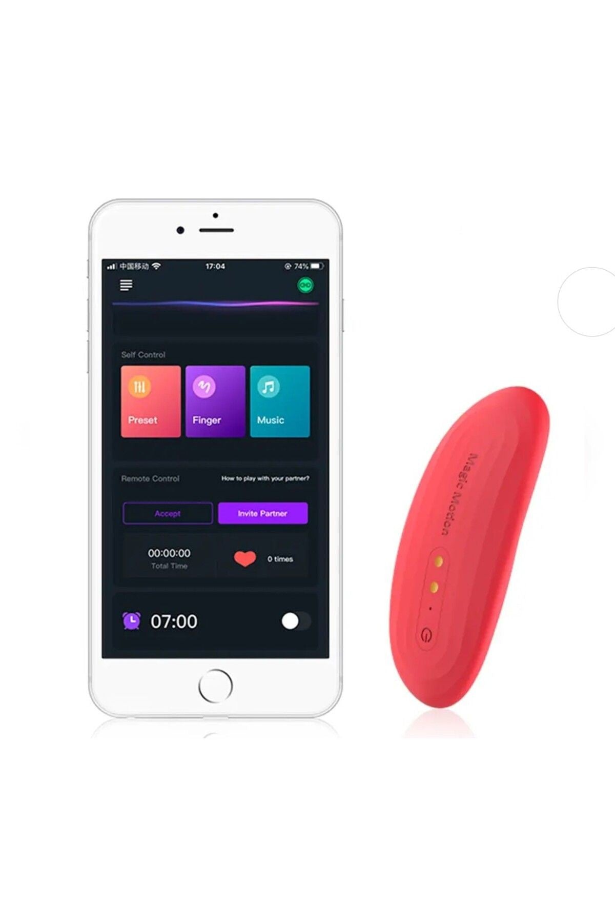 Magic Motion Nyx Telefon Kontrollü Giyilebilir Vibratör