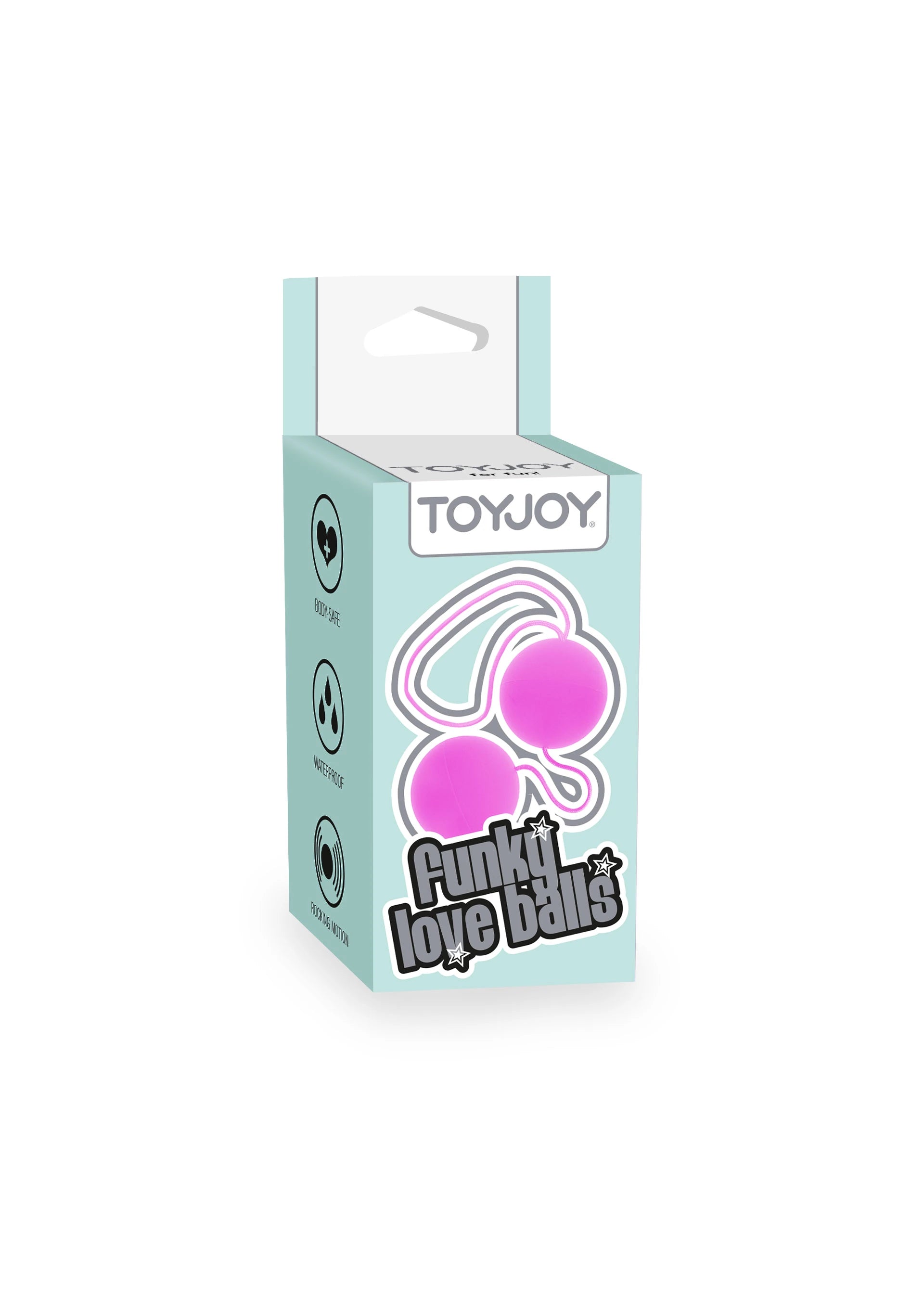 ToyJoy Funky Love Balls Anal ve Vajinal Aşk Topları-Purple