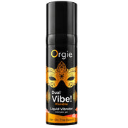 Orgie Dual Vibe Kissable Liquid Vibrator İntimate Gel 15 Ml.