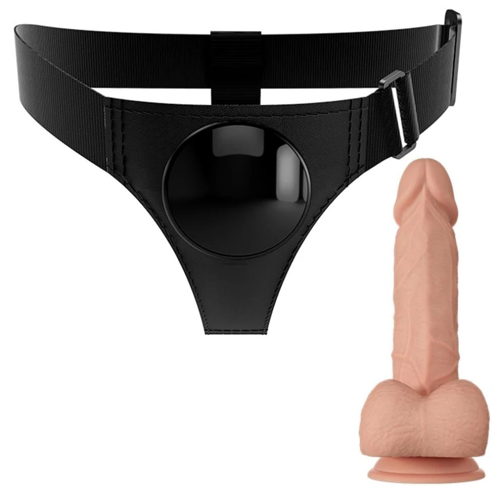 Pretty Love Harnerss Briefs Strapon Belden Bağlamalı Kemerli Penis
