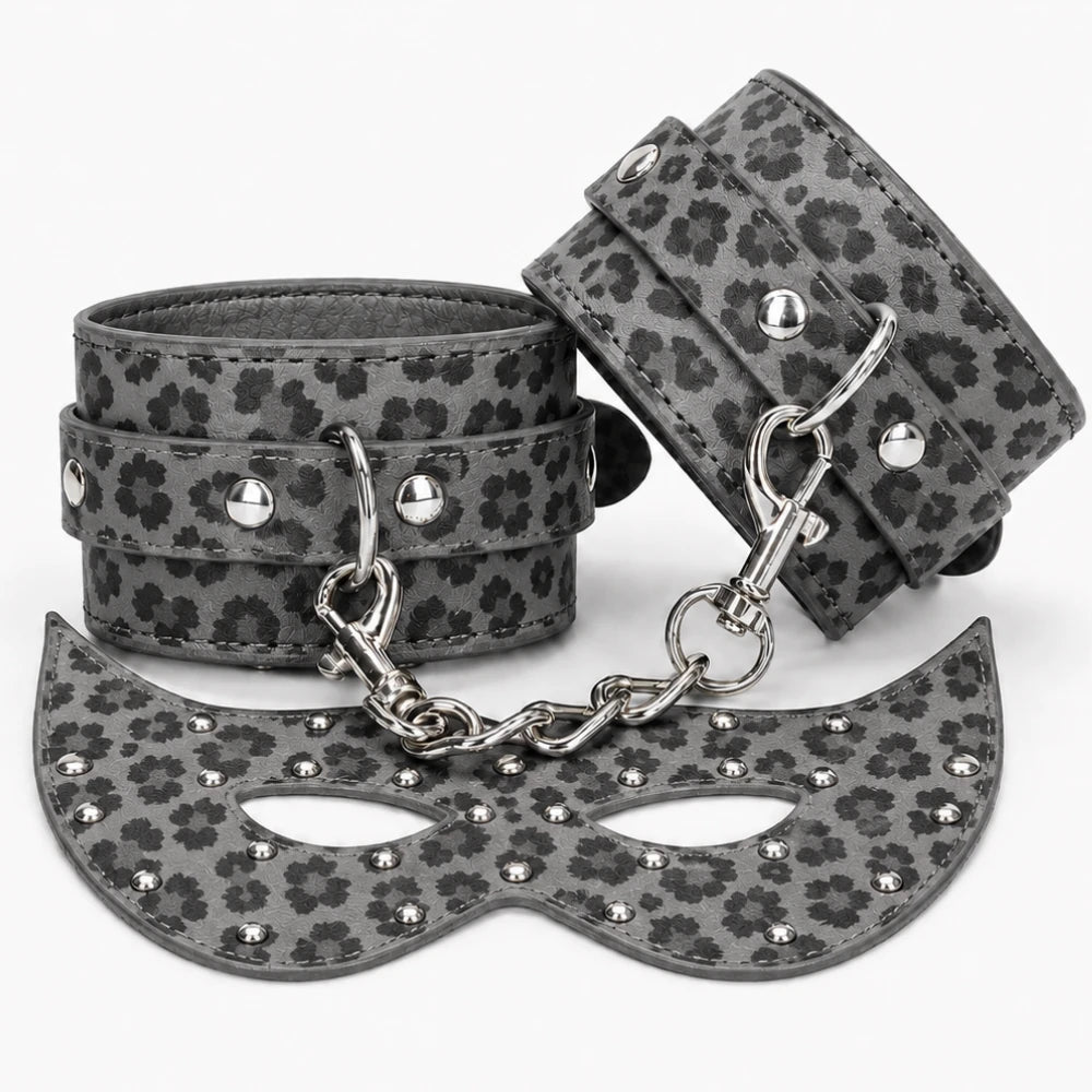 Frowzer Fetish Love Game 2'li Fetiş Oyun Seti-Leopar