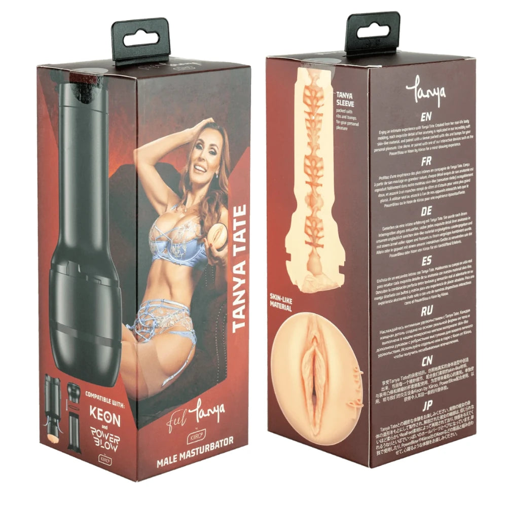 Kiiroo Stars Collection Strokers Feel Tanya Tate Vajina Mastürbatör