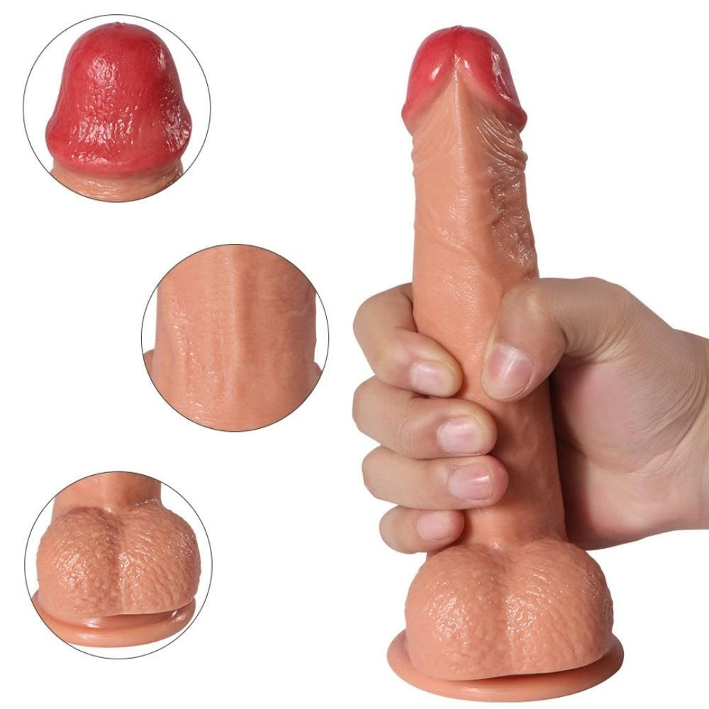 Shequ Archie 20 Modlu Titreşimli 21 Cm Realistik Penis