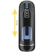 Shequ Cosima Telescopic Sucking Emiş Güçlü Hareketli Masturbator