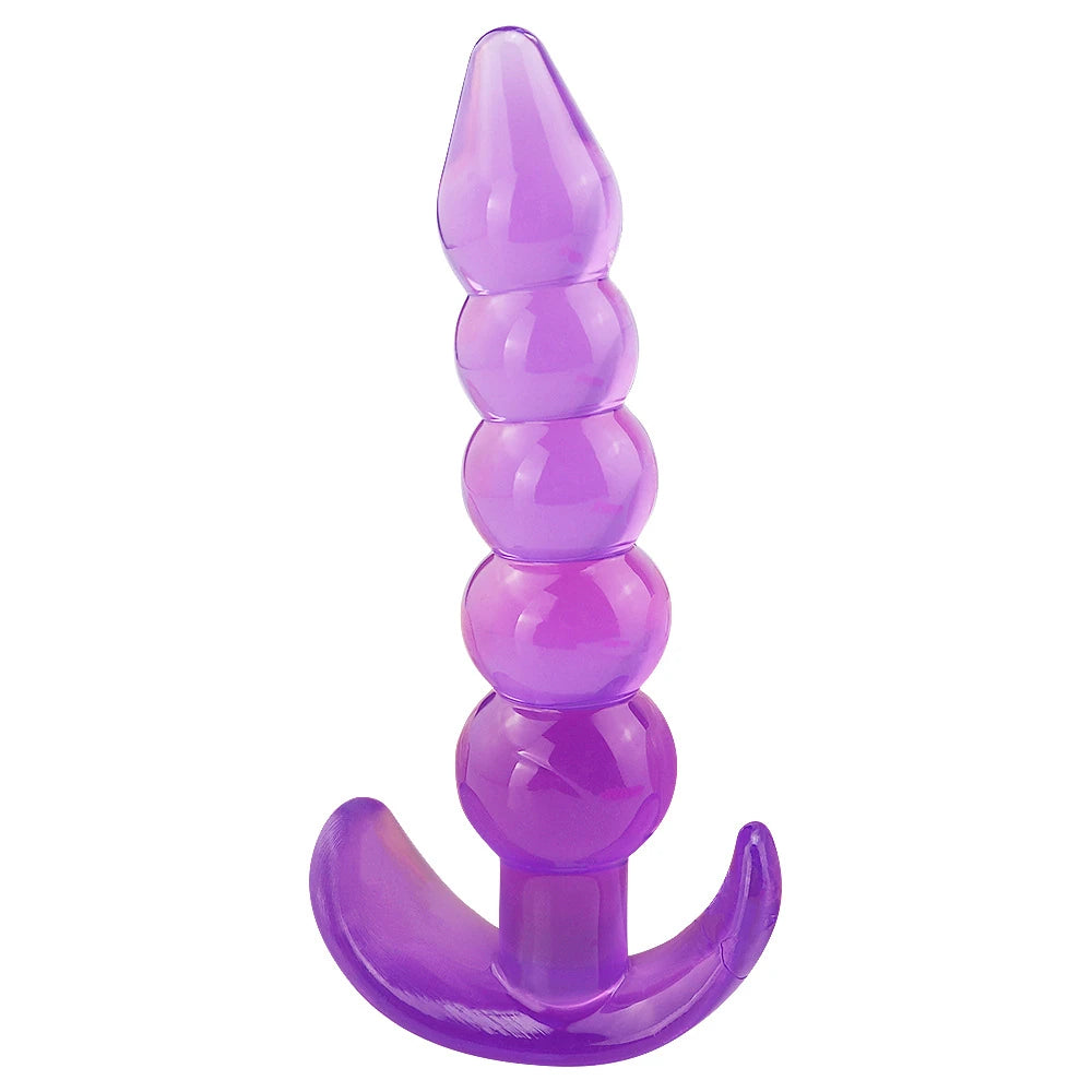 Frowzer Anal Fantasy Silicone Butt Beads Anal Training Silikon Anal Plug-Purple