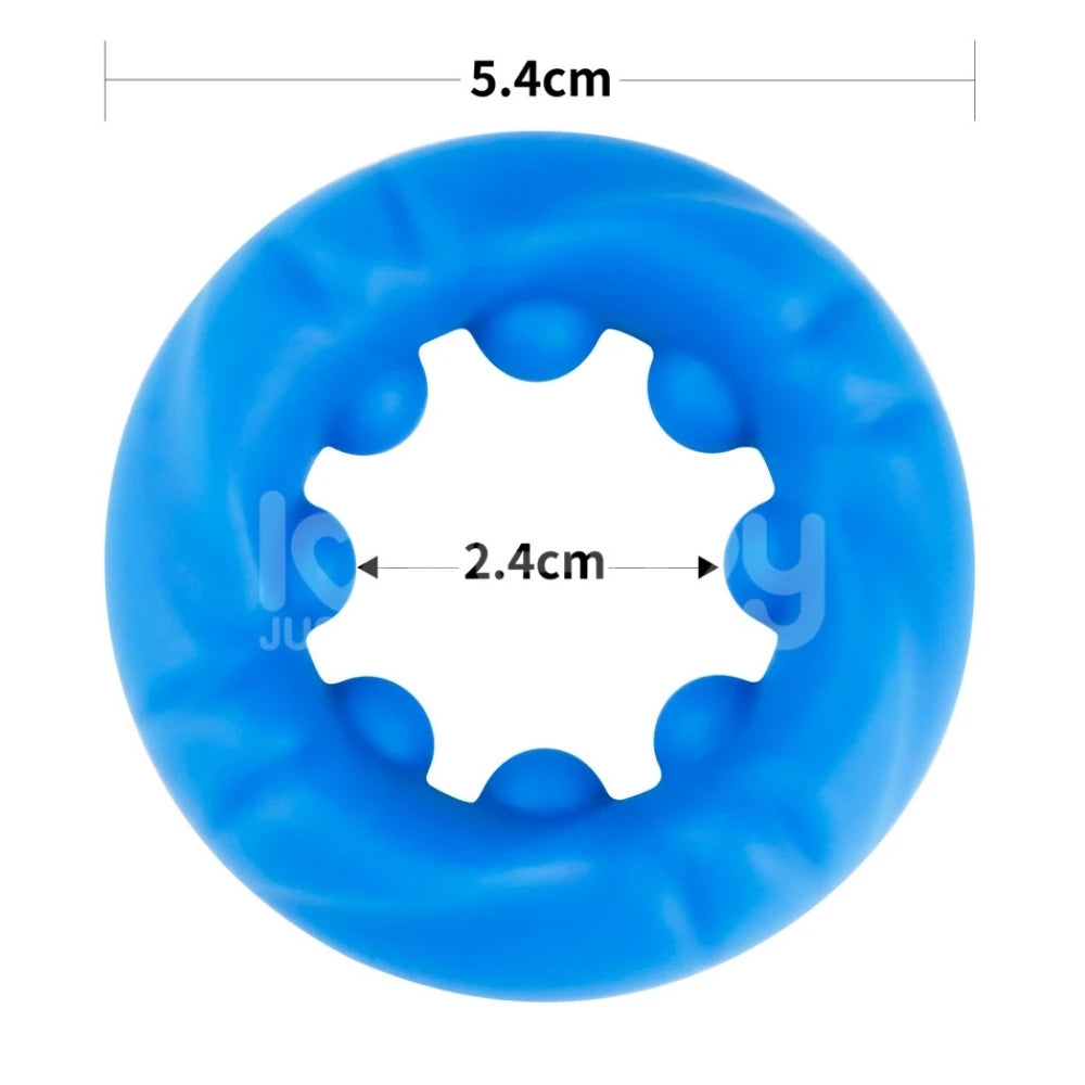 Lovetoy Pinnacle Pro Ridge Bump Stretcher Silikon Penis Halkası LV443012