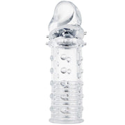 ToyJoy Power Stud Sleeve Tırtıklı Penis Kılıfı-Clear