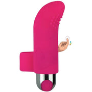 Frowzer Finger Vibe Çift Yönlü USB Şarjlı Parmak Vibratör-Pink