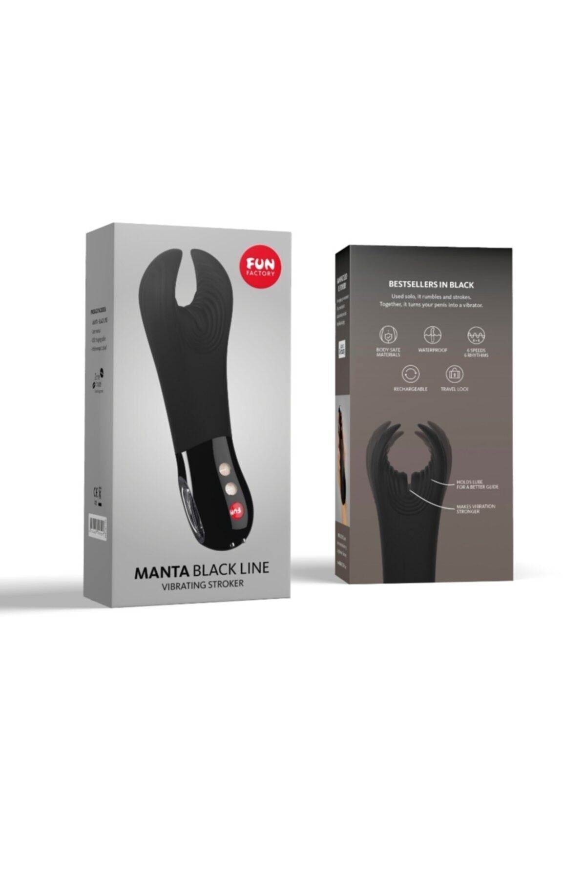 Manta Titreşimli Stroker Ve Masaj Vibratörü