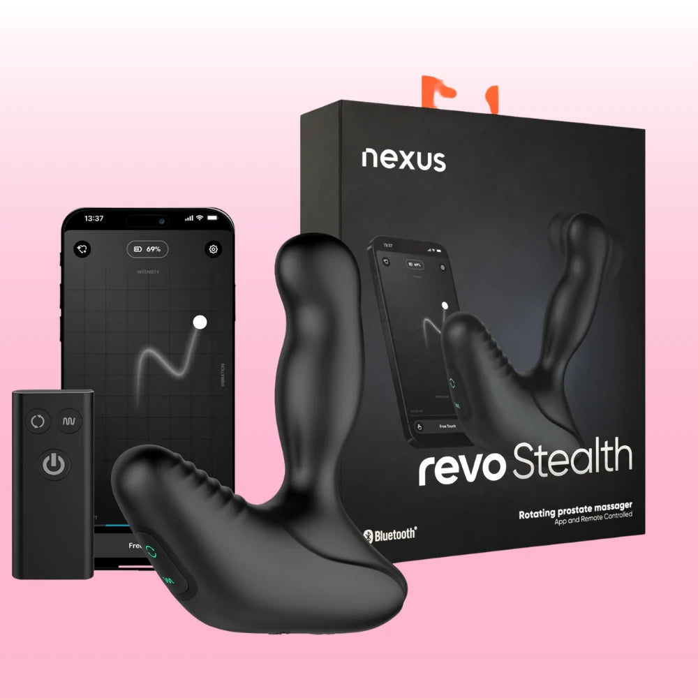 Nexus Revo Stealth Telefon Kontrollü ve Uzaktan Kumandalı Anal Vibratör