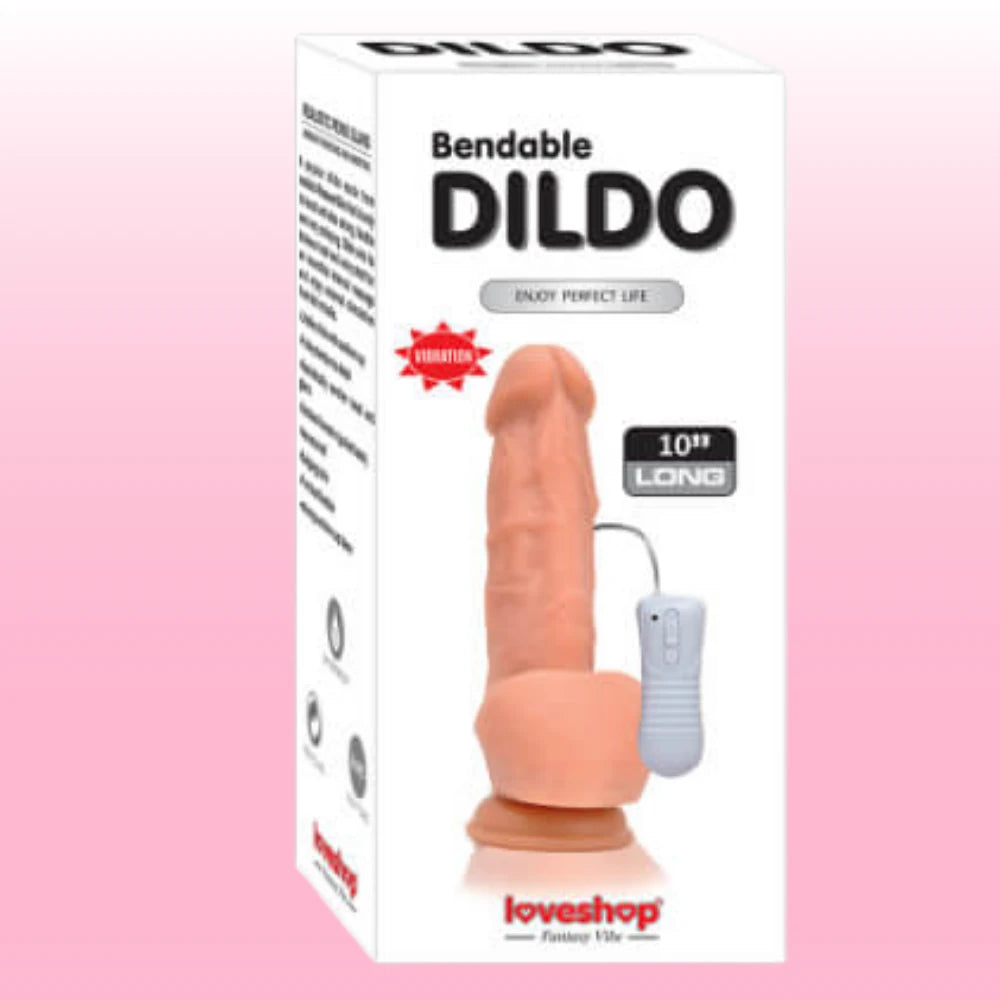 Frowzer Dildo Series Love Clone 10 İnch Hareketli Titreşimli Realistik Penis