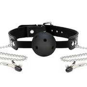 Frowzer Fetish Fantasy Series Breathable Ball Gag Göğüs Klipsi