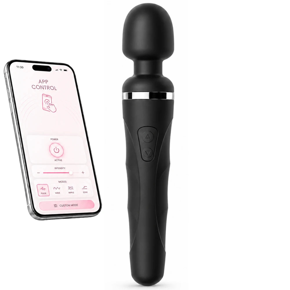 Lovense Domi 2 Ultra Güçlü Telefon Kontrollü Masaj Wand Vibratör