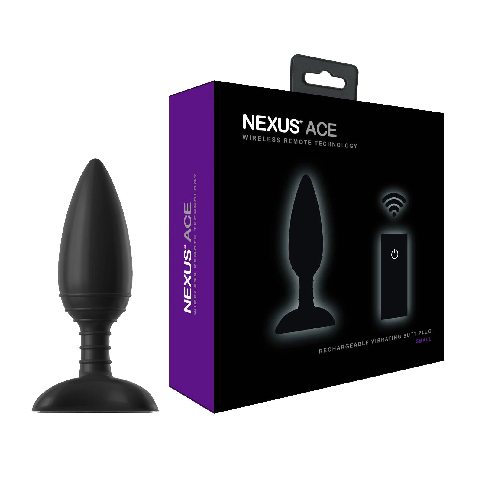 Nexus Ace Remote Control Vibrating Butt Plug Anal Vibratör-Small