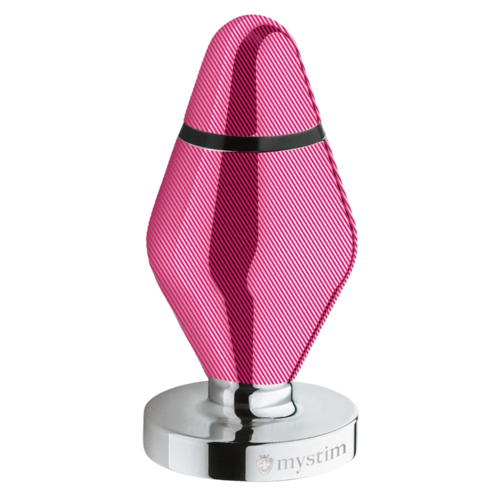 Mystim E-stim Butt Plugs John Metal Anal Plug-Large