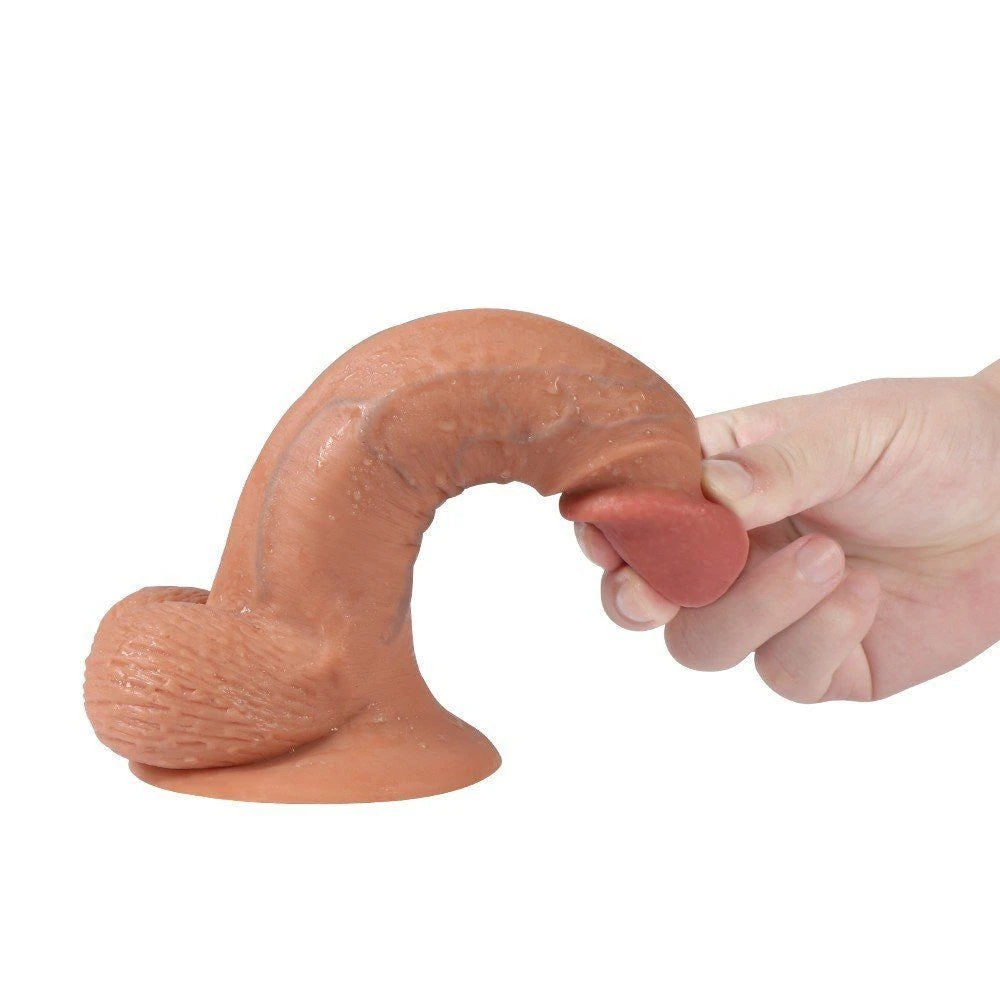 Shequ Dildo Series New Tyler 19 Cm Realistik Penis SQ-WBC10028