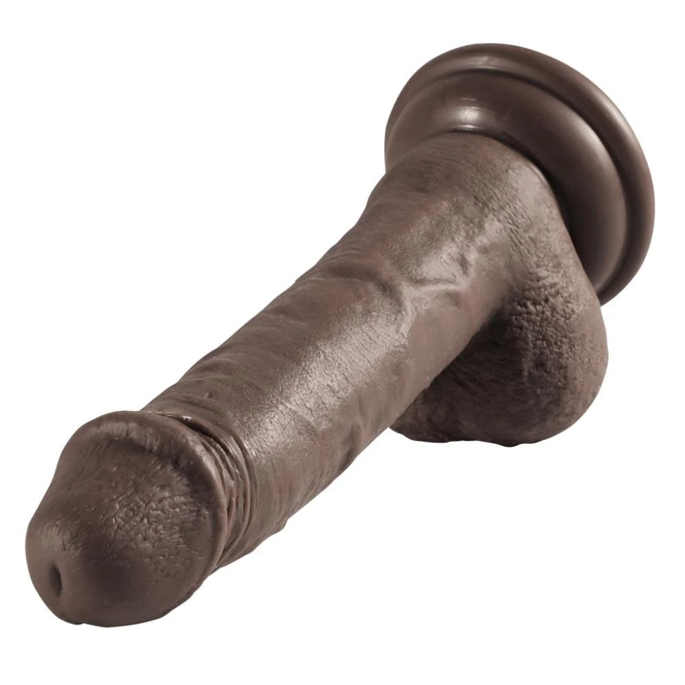Shequ Dildo Series Addison 17 Cm Realistik Zenci Penis