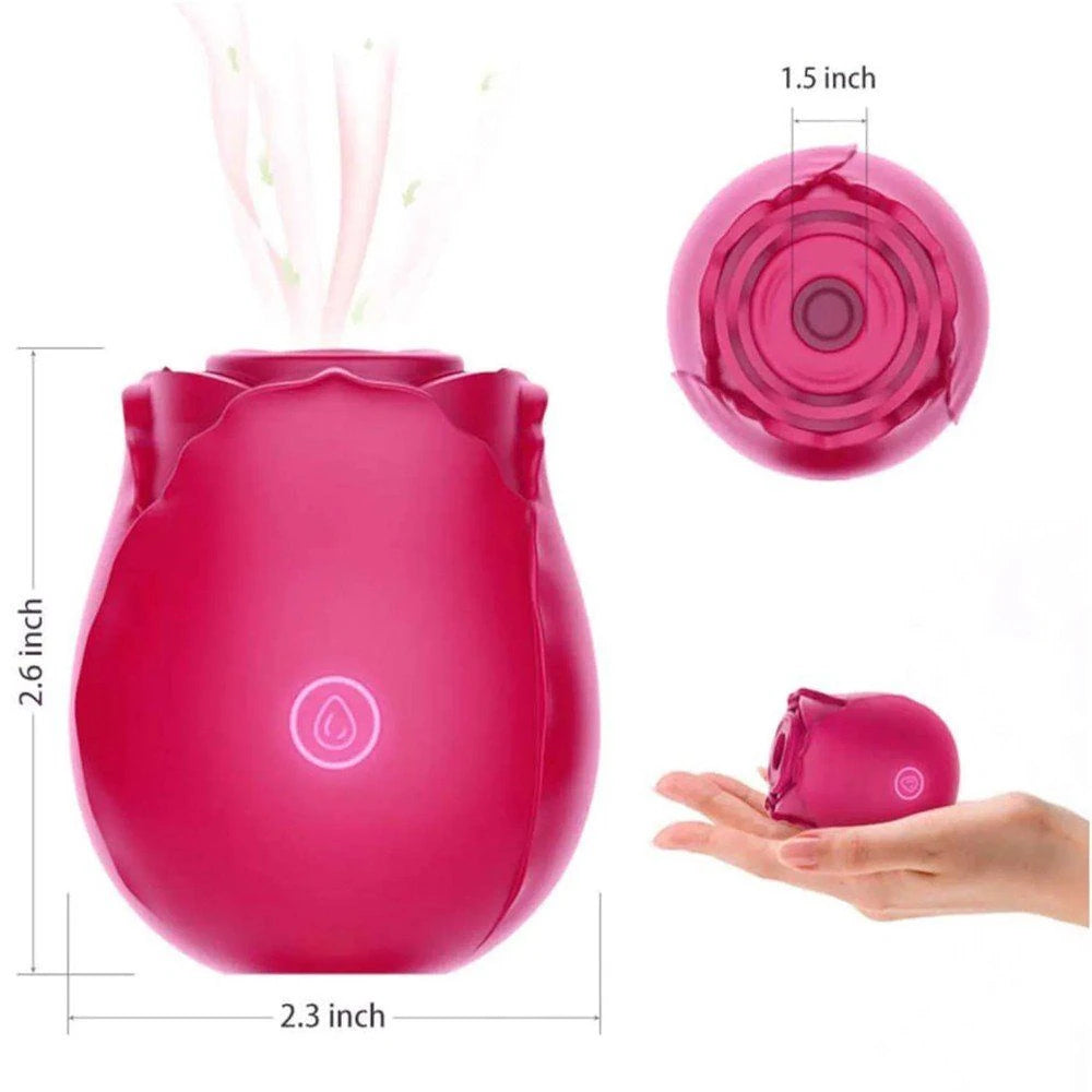 Frowzer Rosie Sucking Klitoral Uyarıcı Emiş Güçlü Vibratör