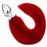 Frowzer Anal Fantasy Tail Kırmızı Tilki Kuyruklu Metal Anal Plug