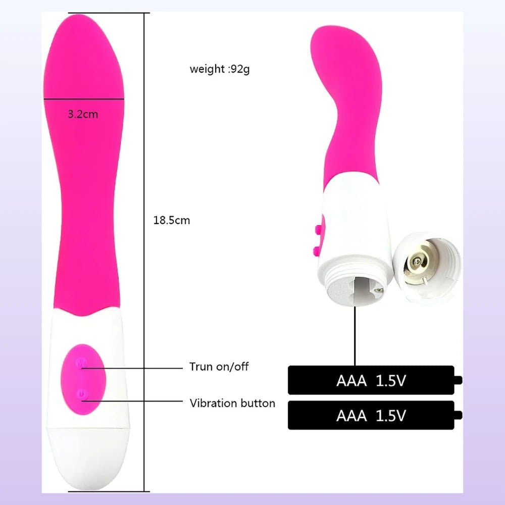 The Vibe Curve Ultra Flexible G-Spot Vibratör